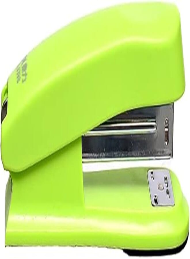 Dingli DL 0398 Front Loading Metal Stapler with 20 Sheets Capacity Use (24/6) and (26/6) Staples- Green